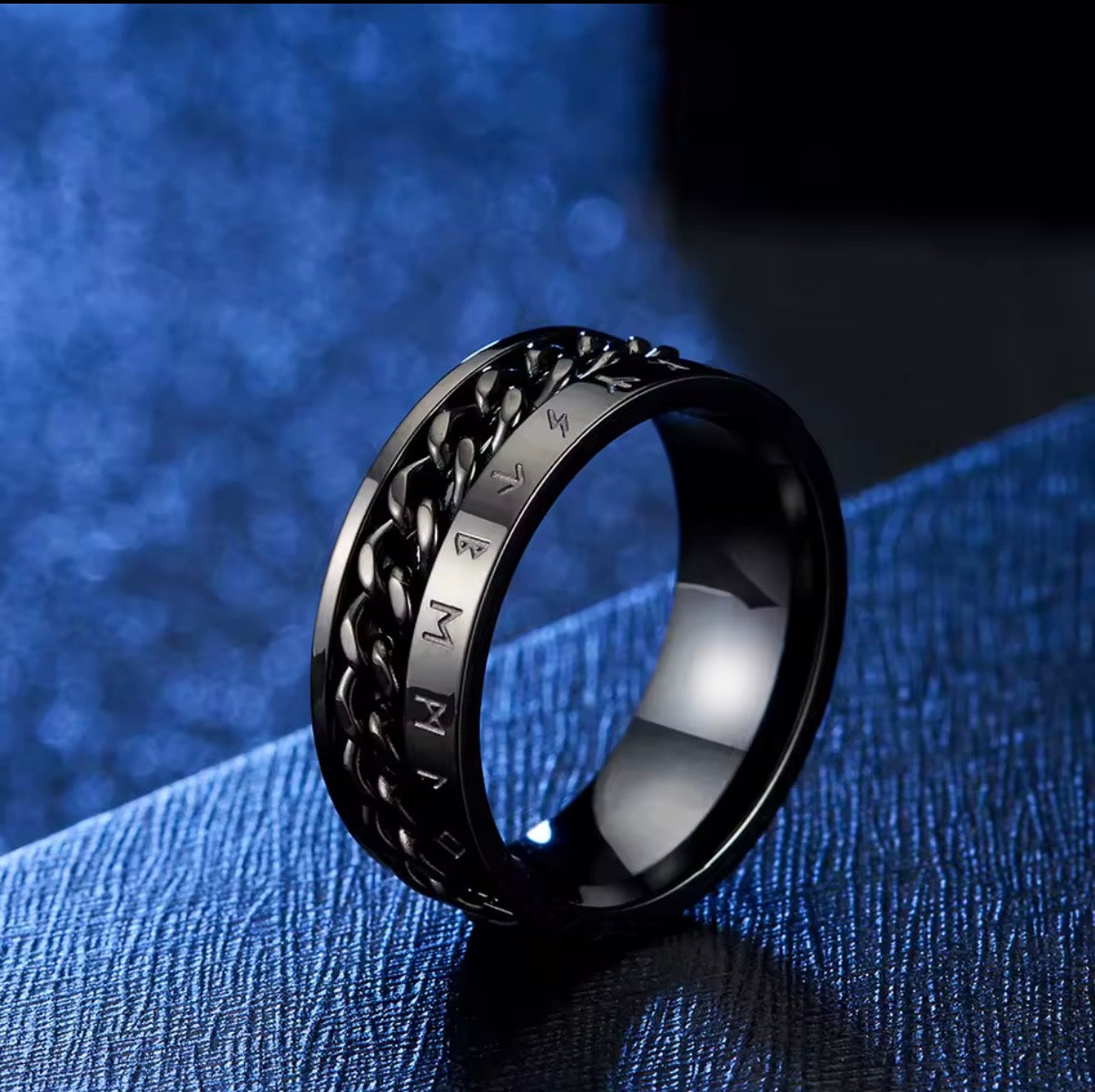 OProfectus Stylish Dark ring (size 9)