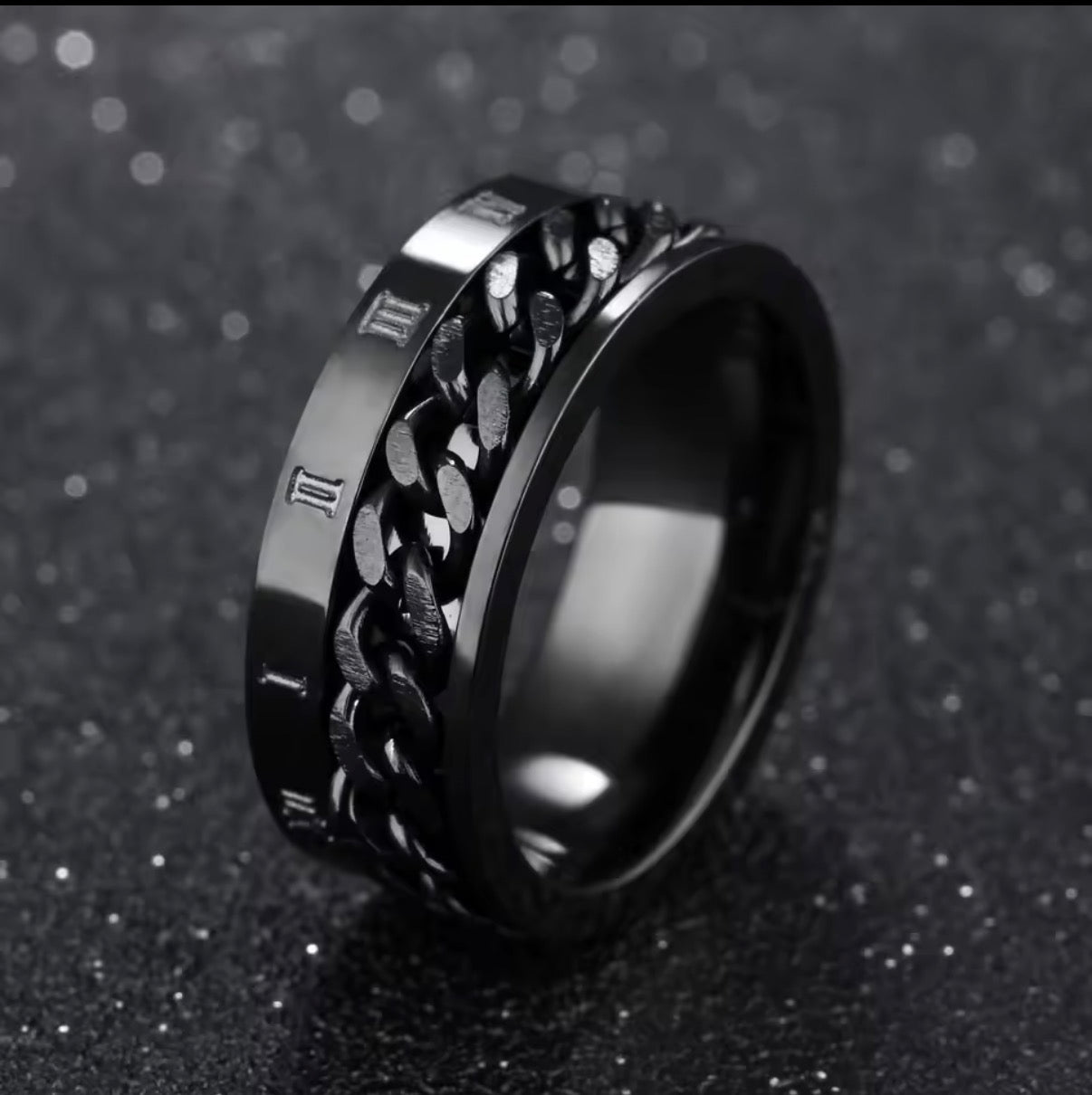 OProfectus Stylish Dark ring (size 9)