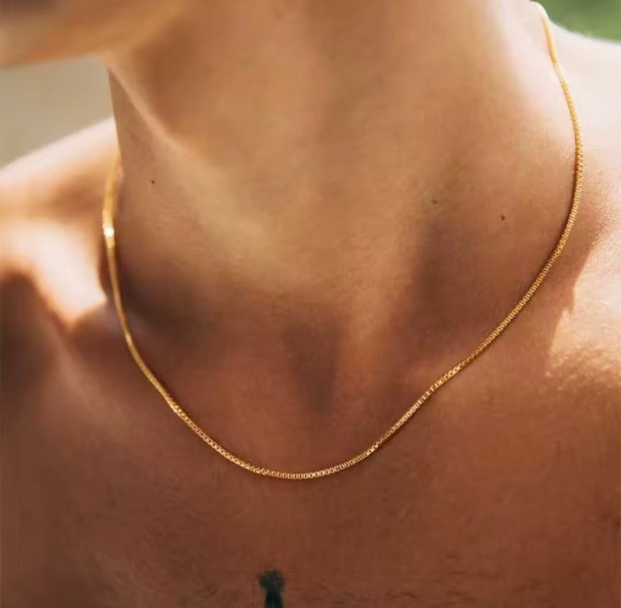 Gold Profectus Necklace (male)