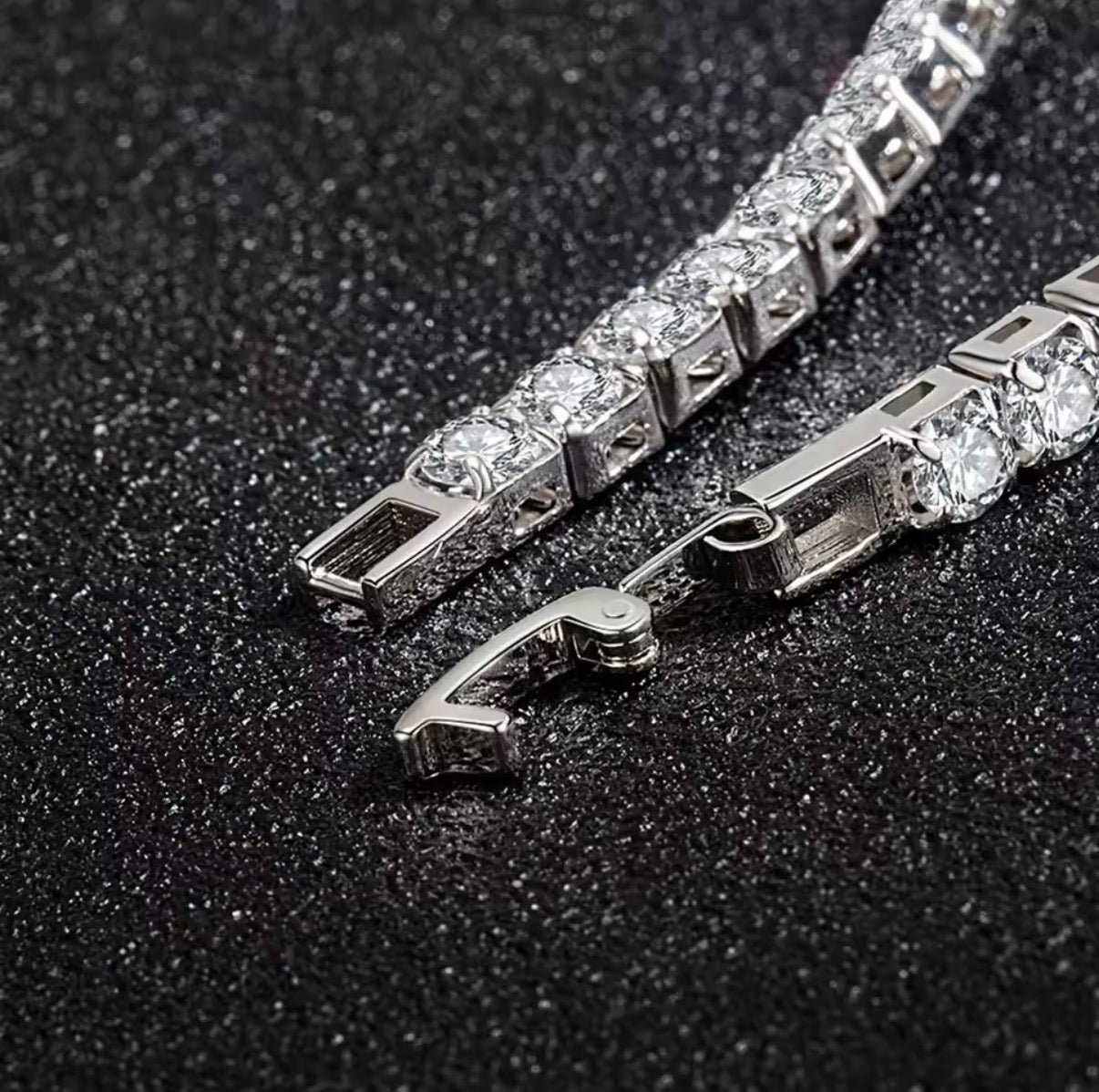 Gold OProfectus Bracelet with Silver stones