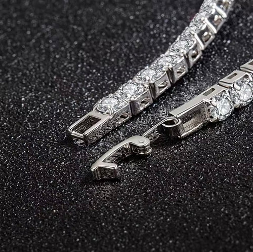 Gold OProfectus Bracelet with Silver stones