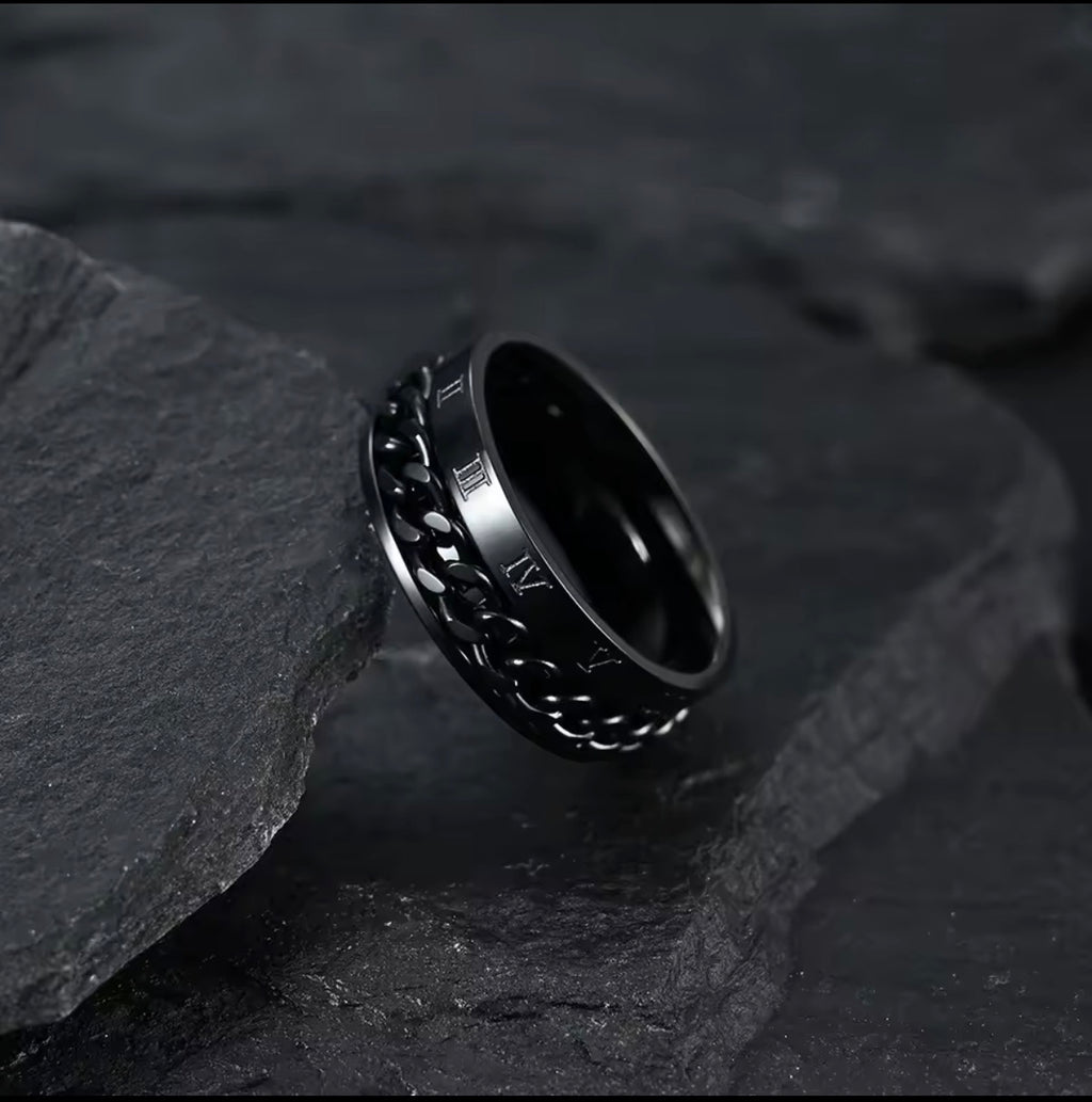 OProfectus Stylish Dark ring (size 9)
